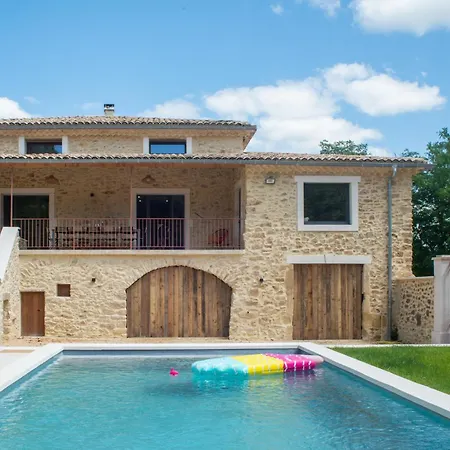 Mas En Pierre 10 Personnes - Piscines Interieure & Exterieure Tatil Evi