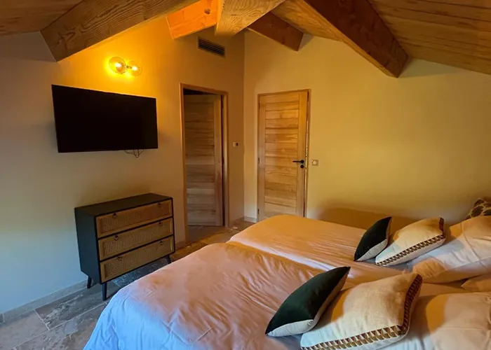 Mas En Pierre 10 Personnes - Piscines Interieure & Exterieure Saint-Andre-d'Olerargues